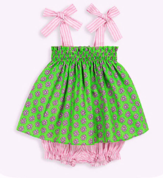 Green bloomer set