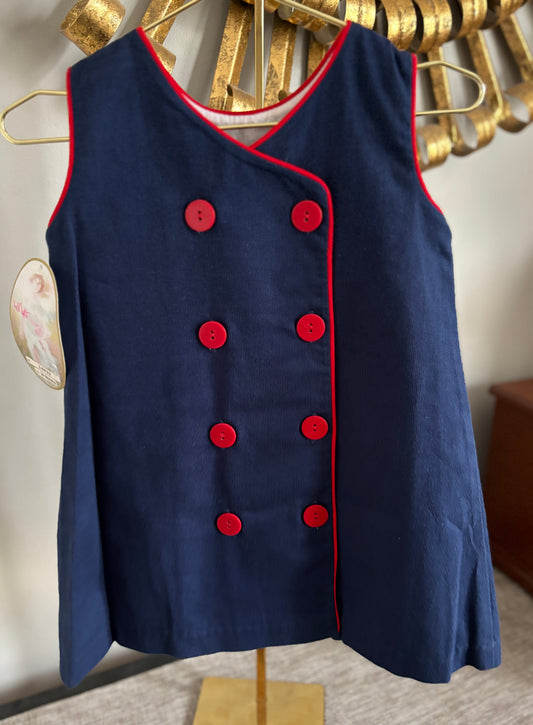 Navy Blue Nautical dress