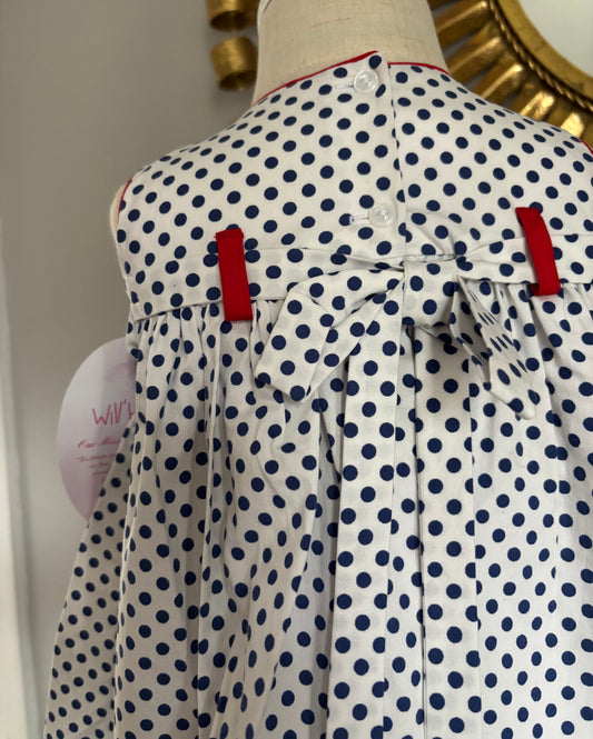 Lighthouse polkadot dress