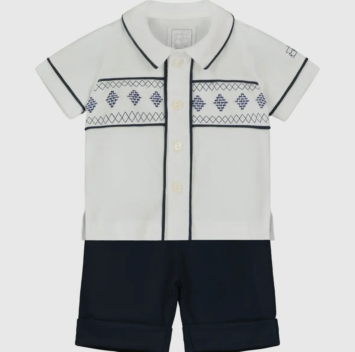 Frank Navy Smart Baby Boys Set