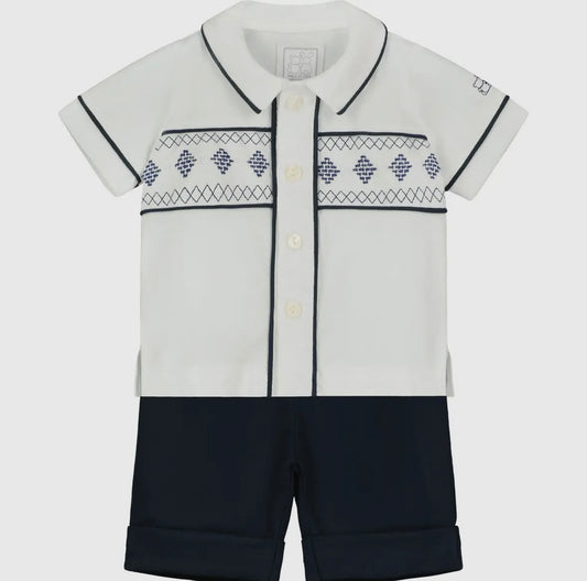 Frank Navy Smart Baby Boys Set