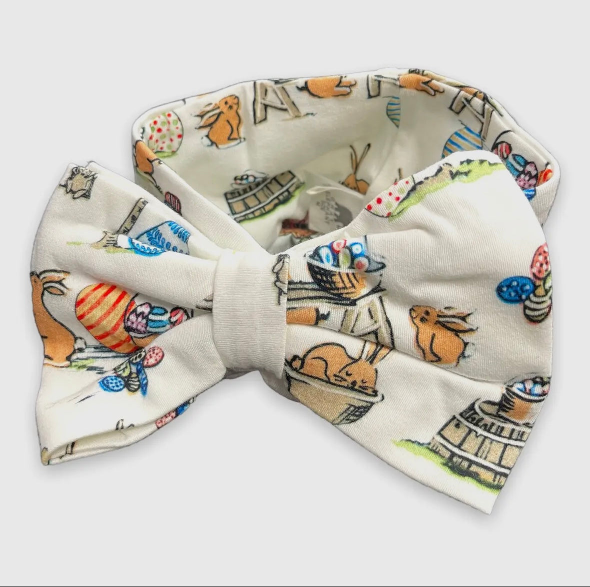 Oversized Bow Headband - Egg Hunt