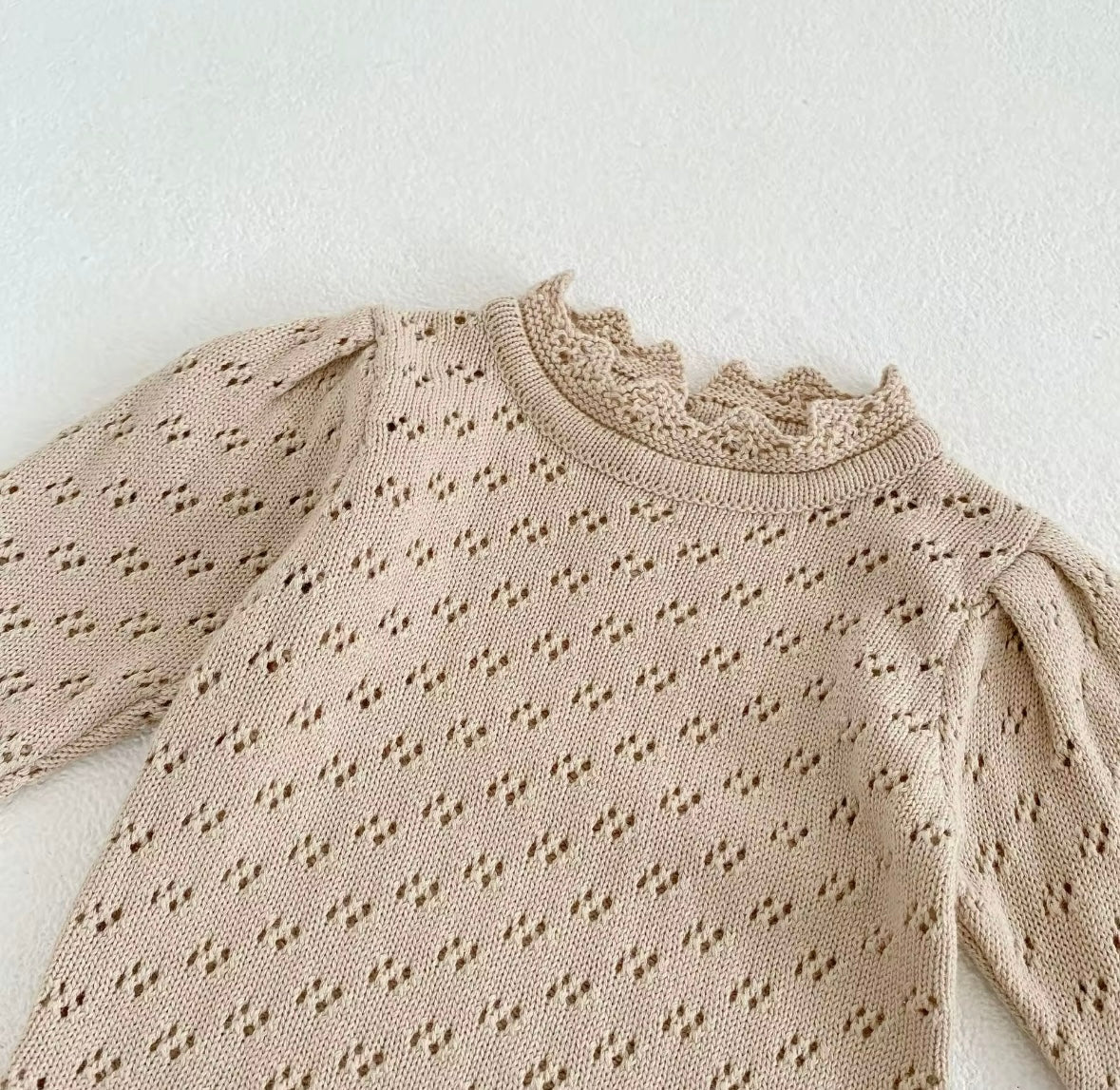 Girls Knitted Jumpsuit