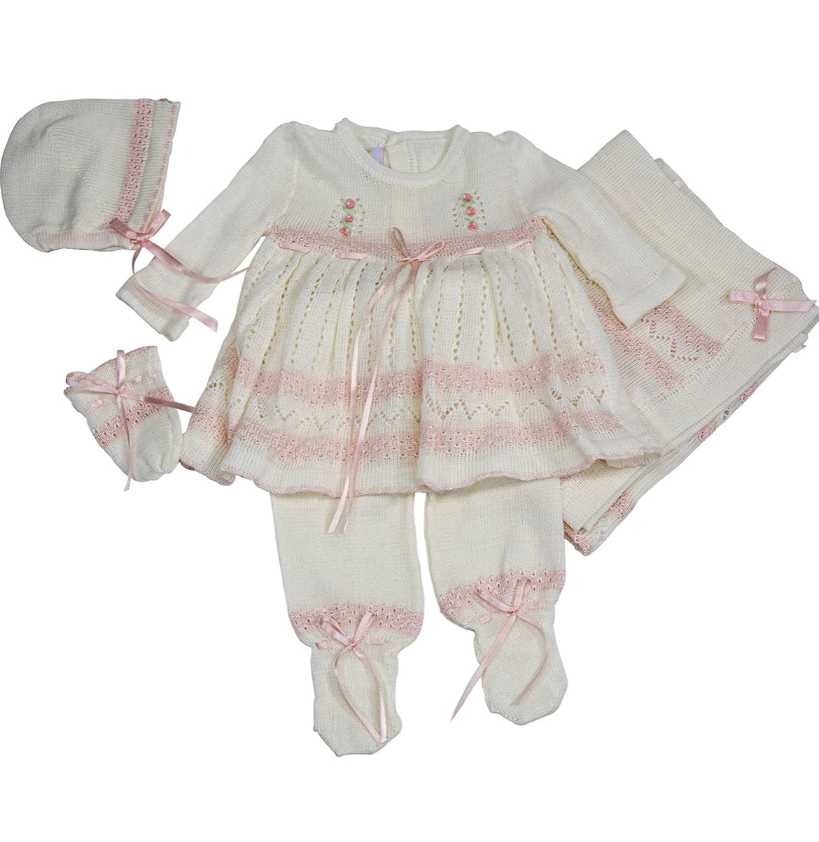 Perl Newborn Baby Set With Blanket