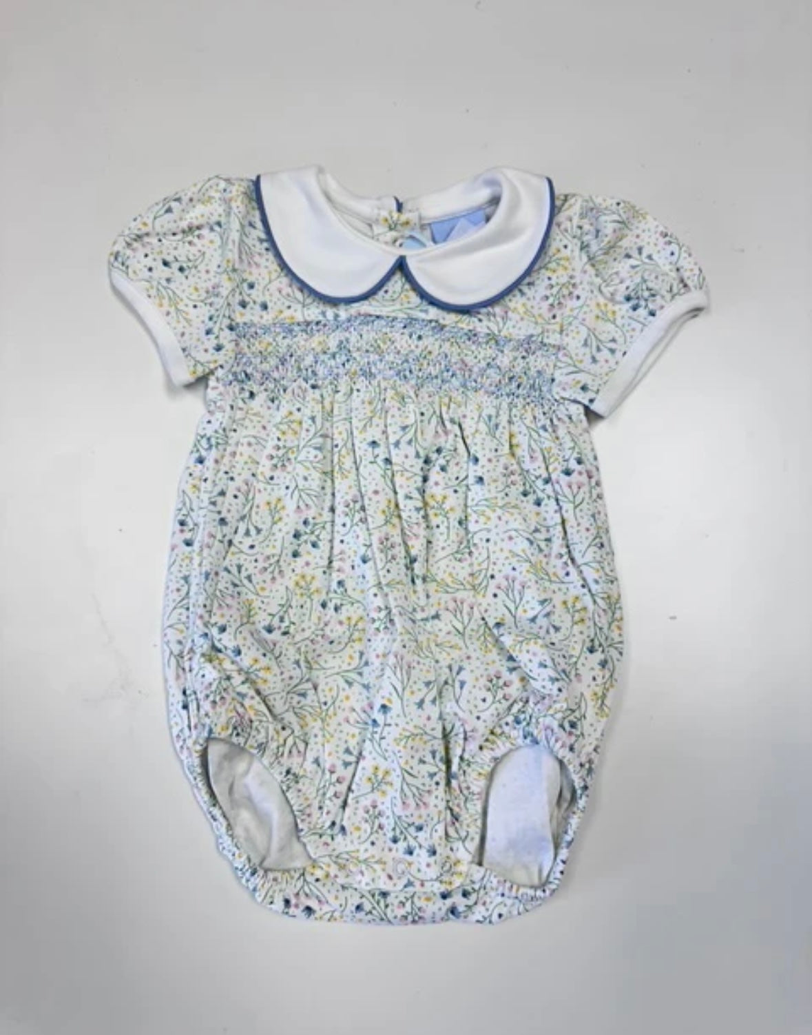 Baby smocked bubble