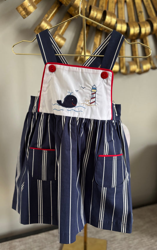 Blue Whale Romper