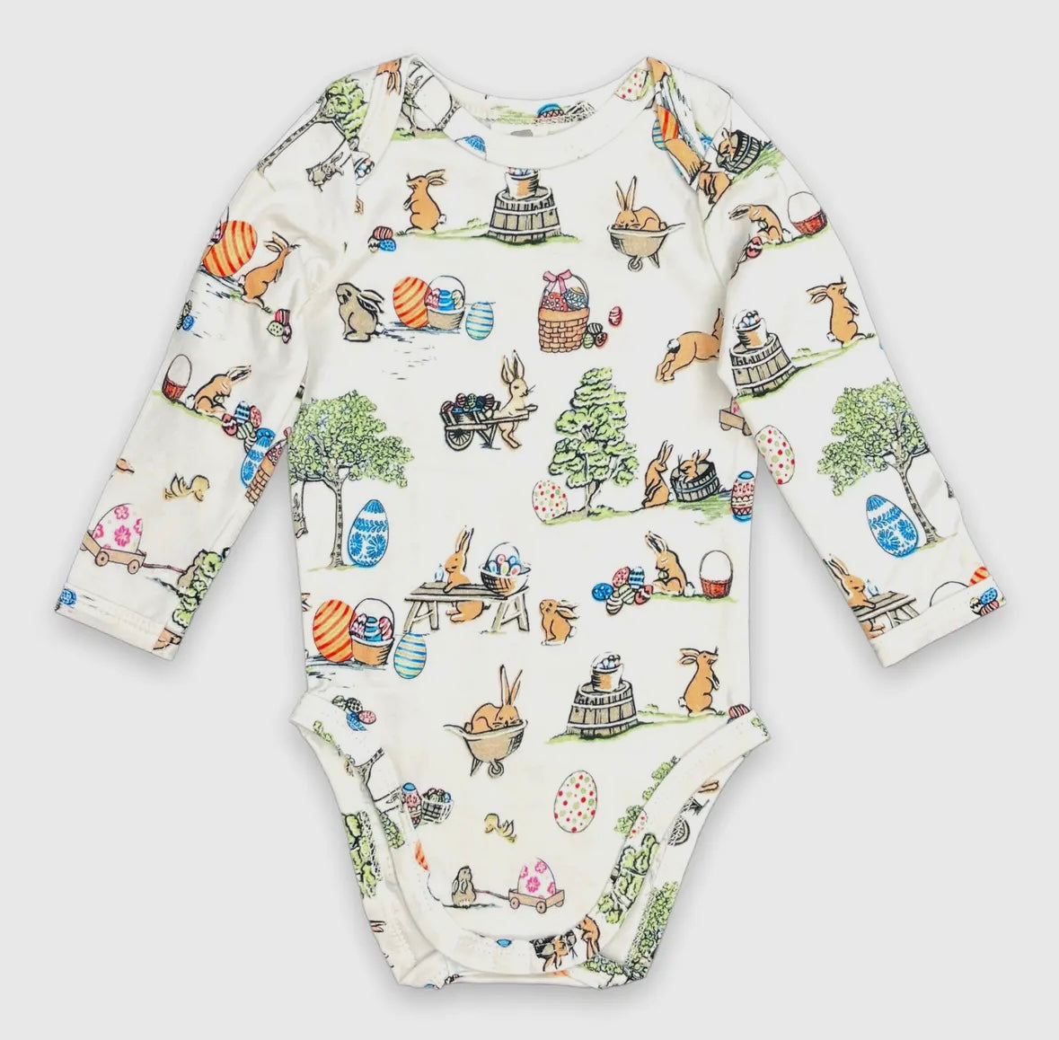 Long Sleeve Bodysuit - Egg Hunt