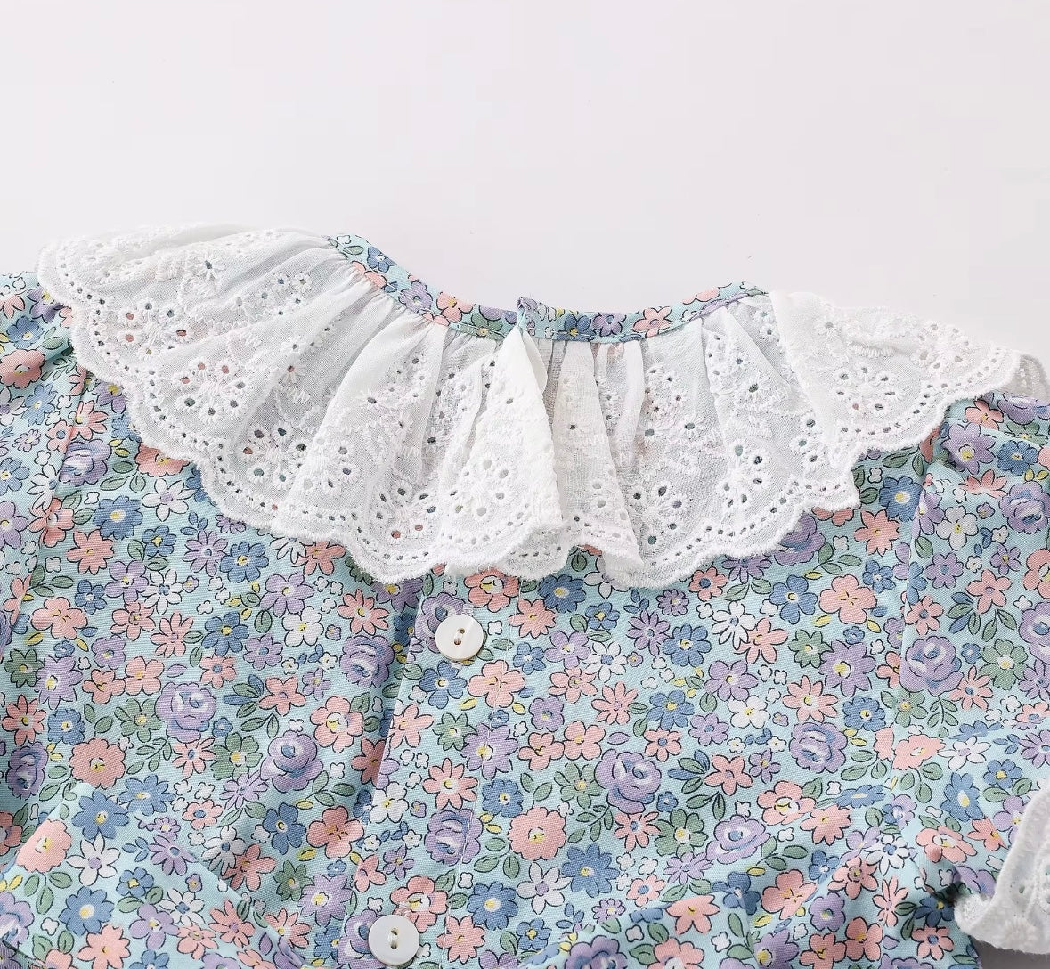 Handmade Smocking
Floral Dress
