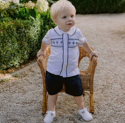 Frank Navy Smart Baby Boys Set