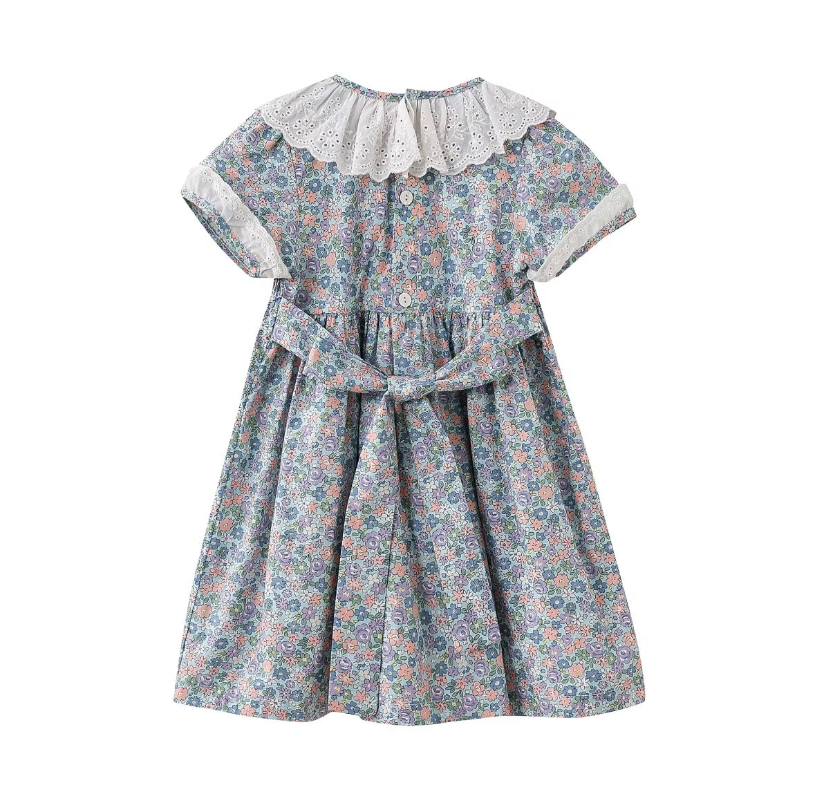 Handmade Smocking
Floral Dress