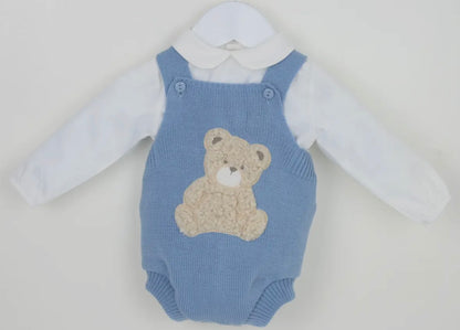 Bear Baby Outfits Blue