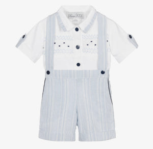 Baby boy smocked set