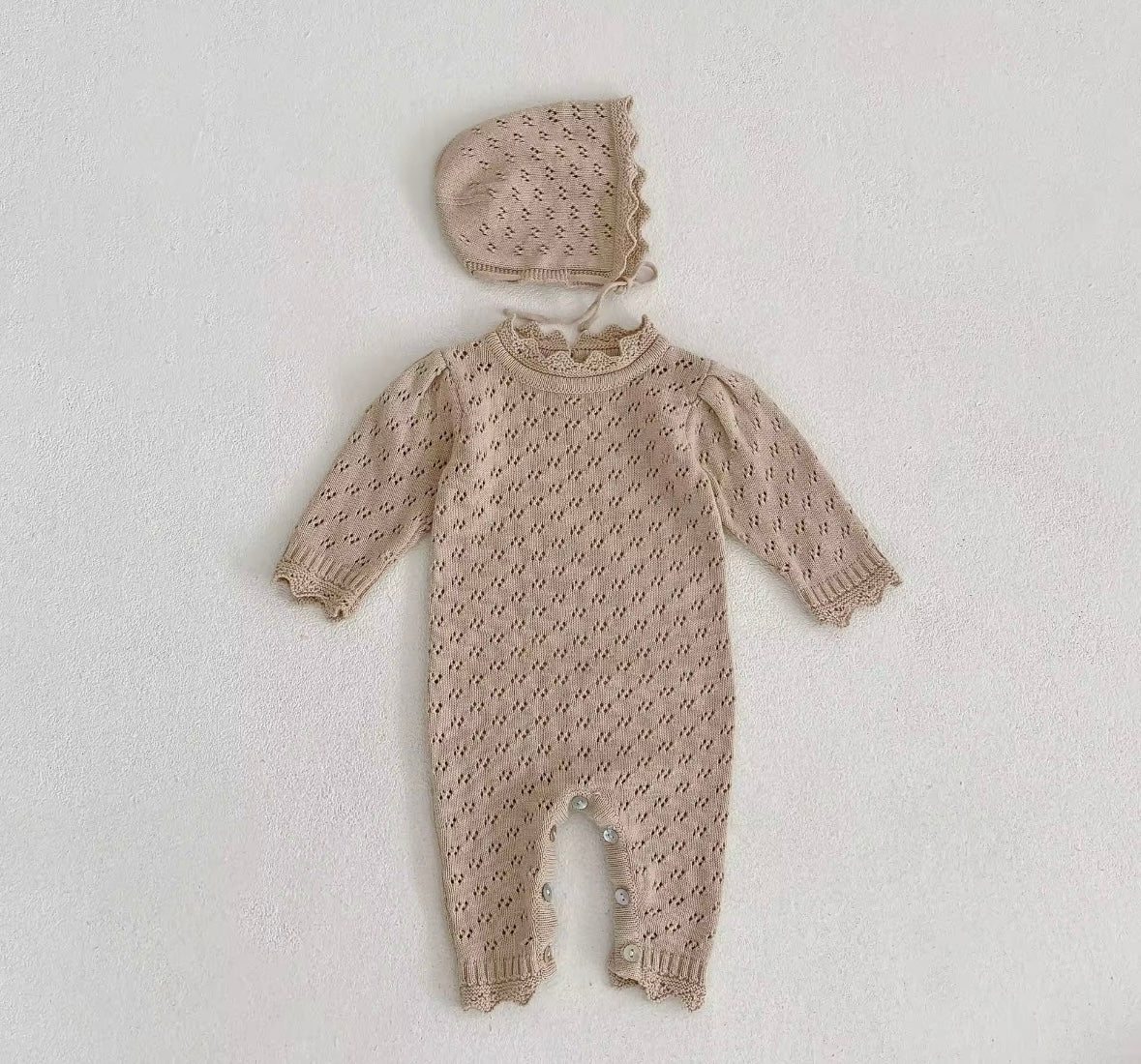 Girls Knitted Jumpsuit