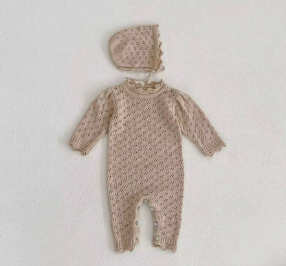Girls Knitted Jumpsuit