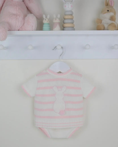 Knitted Bunny Baby Outfits