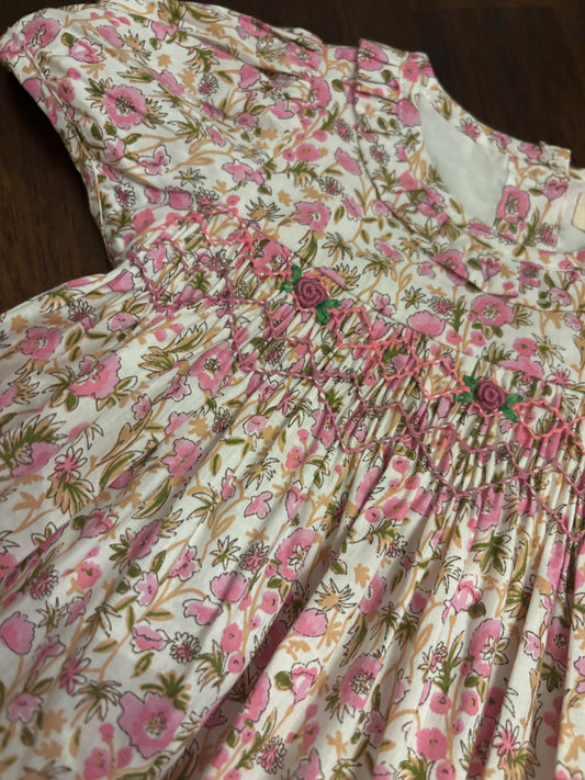 Lilac Smocked Set