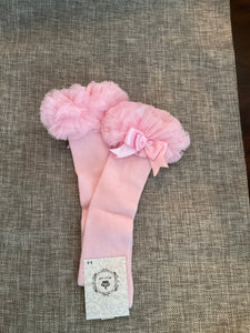 Knee high socks-Pink