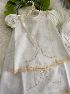 Eva linen dress set with blanket