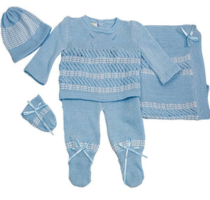 Joseph Knitted Set With Blanket